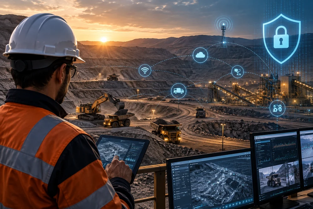 Ciberseguridad en Minería: seguridad desde el diseño